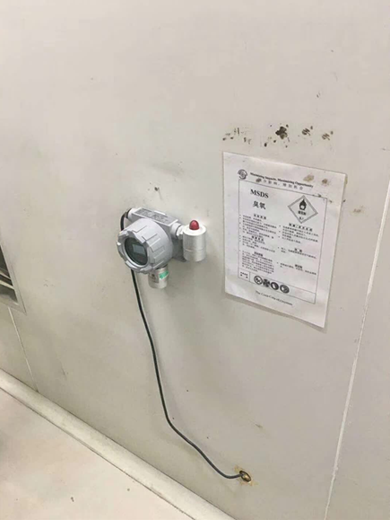 臭氧檢測(cè)儀安裝現(xiàn)場(chǎng)