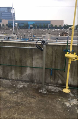 氣體監(jiān)測系統(tǒng)安裝現(xiàn)場圖