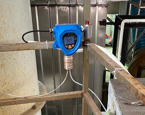 氣體檢測(cè)儀現(xiàn)場(chǎng)圖