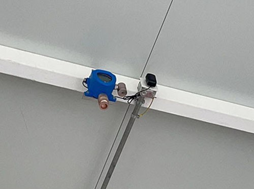 氣體檢測儀單機使用現場圖